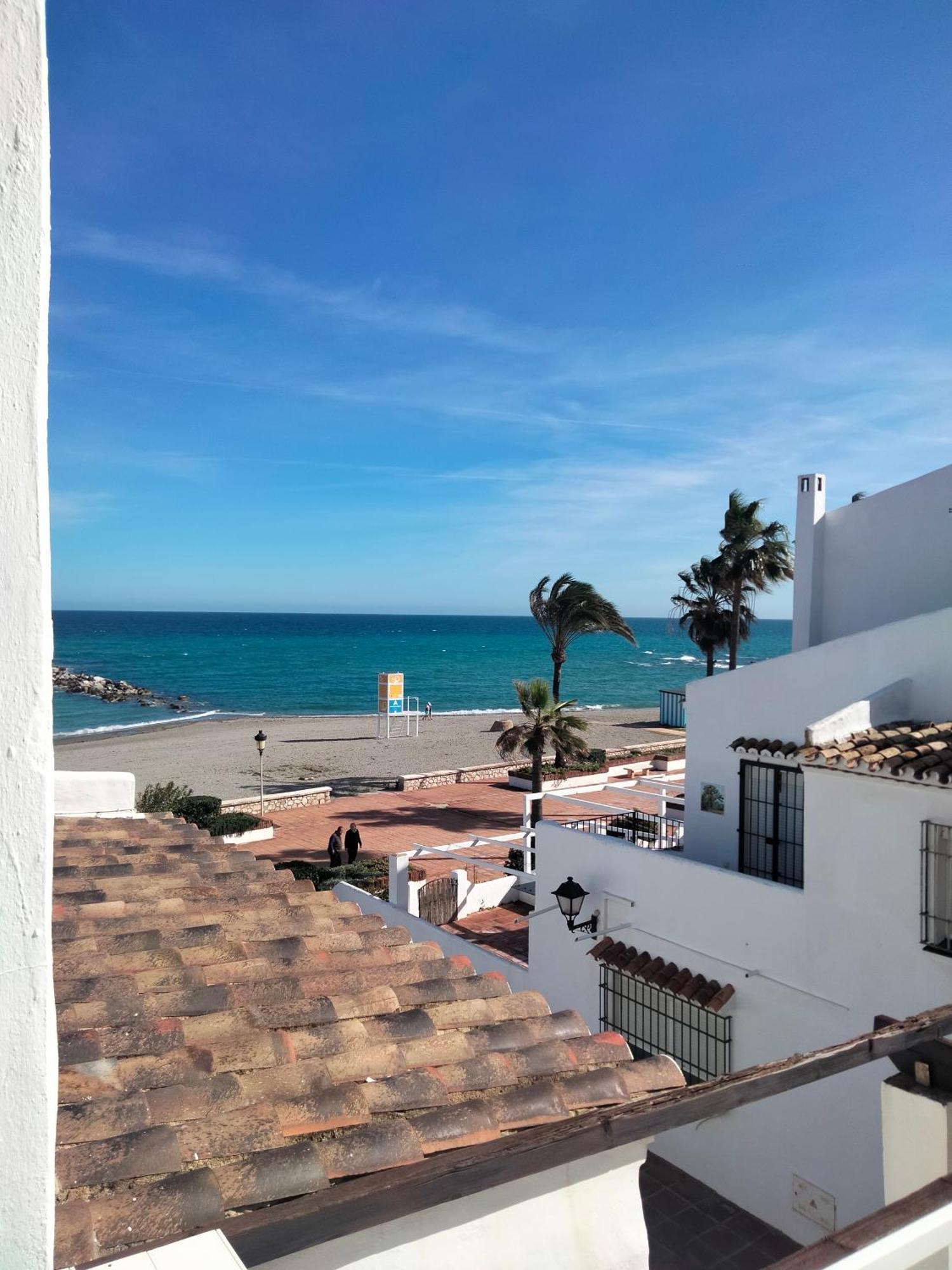 Apartamento Primera Linea De Playa Manilva Eksteriør billede